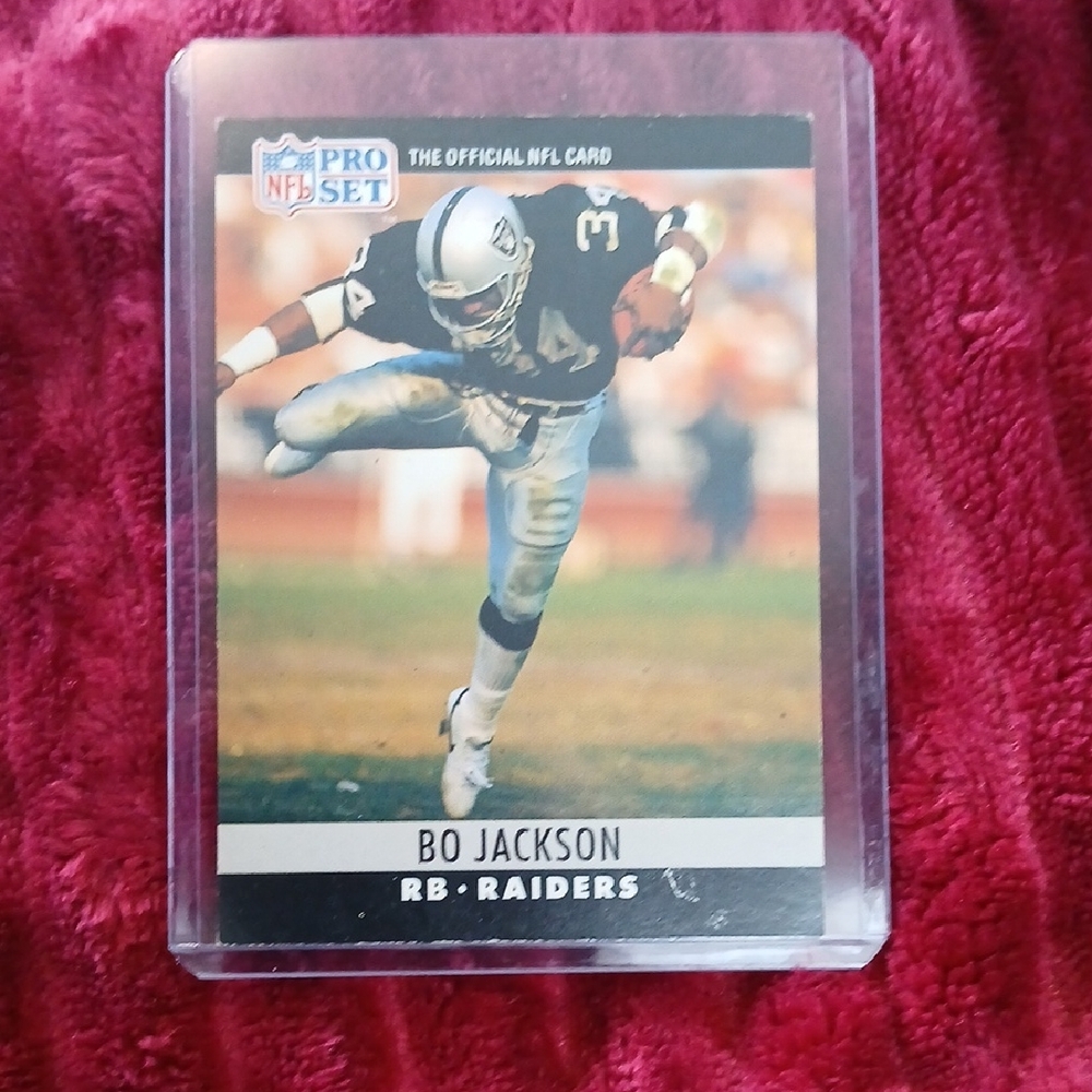 NFL Pro Set Bo Jackson Card